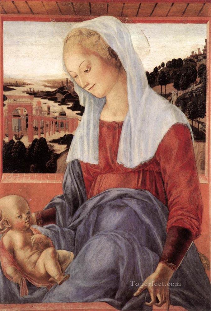 Madonna And Child 1472 Sienese Francesco di Giorgio Oil Paintings